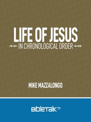 cover image of Life of Jesus in Chronological Order
